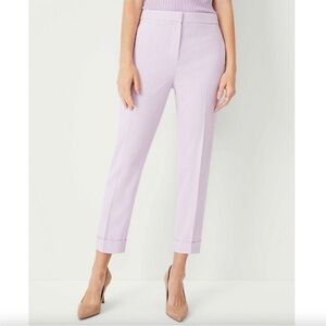 Ann Taylor The High Waist Ankle Pant Lavender Size 2